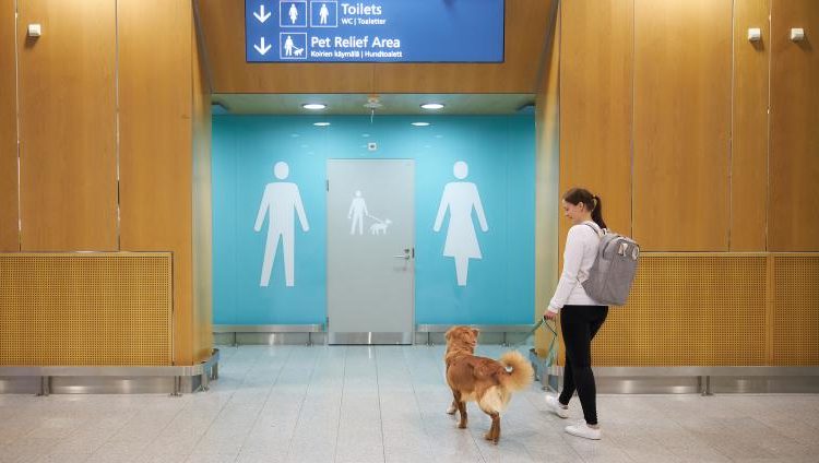 Aeropuerto pet-friendly Finlandia